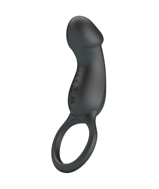 PRETTY LOVE - TRAE ANILLO VIBRADOR CON ESTIMULADOR NEGRO PRETTY LOVE - TRAE ANILLO VIBRADOR CON ESTIMULADOR NEGRO