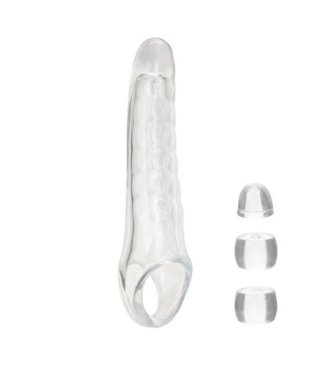 CALEXOTICS - MAXX EXTENSOR DE PENE AJUSTABLE TRANSPARENTE