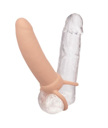 CALEXOTICS - MAXX DOBLE PENETRADOR GRUESO 10 VIBRACIONES NATURAL