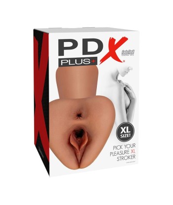 PDX PLUS - PICK YOUR PLEASURE MASTURBADOR REALÍSTICO XL MULATO