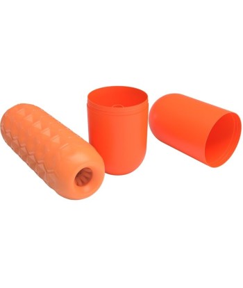 PRETTY LOVE - TWIN BALLS MASTURBADOR MASCULINO NARANJA