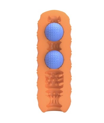 PRETTY LOVE - TWIN BALLS MASTURBADOR MASCULINO NARANJA