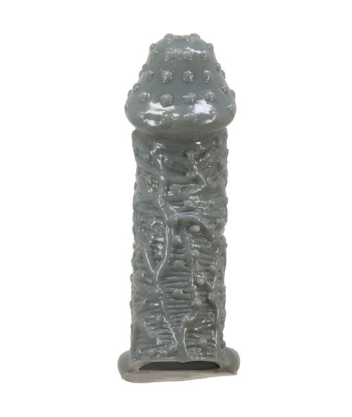 PRETTY LOVE - FUNDA REALÍSTICA ALARGADORA Y RETARDANTE PARA PENE MODELO 2 GRIS PRETTY LOVE - FUNDA REALÍSTICA ALARGADORA Y RETARDANTE PARA PENE MODELO 2 GRIS