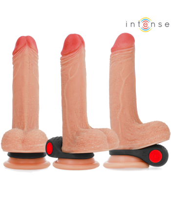 INTENSE - CLOVER ANILLO VIBRADOR PENE 10 VIBRACIONES NEGRO
