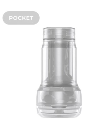 KIIROO - FEEL POCKET STROKER CRYSTAL BY KIIROO TRANSPARENTE