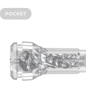 KIIROO - FEEL POCKET STROKER CRYSTAL BY KIIROO TRANSPARENTE