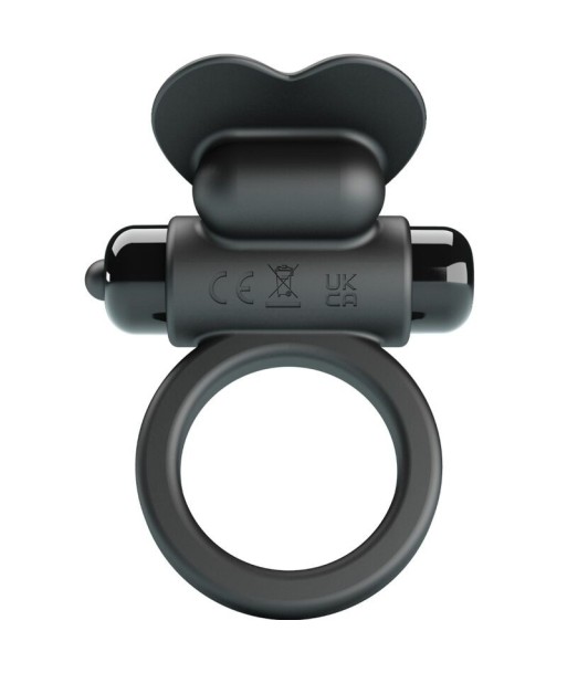 PRETTY LOVE - DEBONAIRE ANILLO VIBRADOR CONEJO 10 VIBRACIONES NEGRO