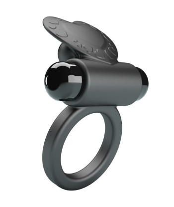 PRETTY LOVE - DEBONAIRE ANILLO VIBRADOR CONEJO 10 VIBRACIONES NEGRO