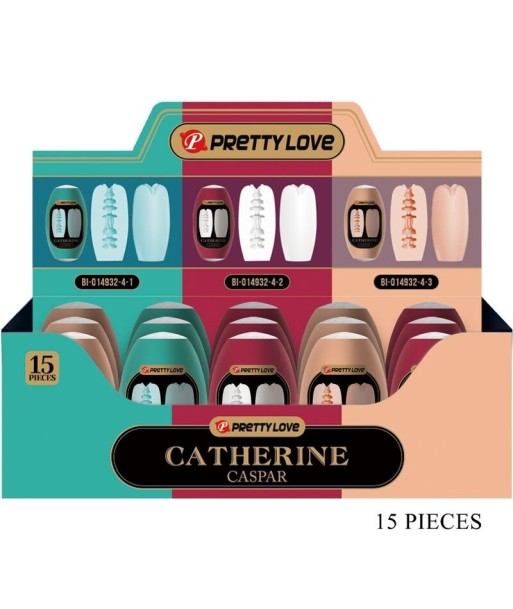 PRETTY LOVE - CASPAR PACK 15 MASTRUBADORES MASCULINOS VARIOS