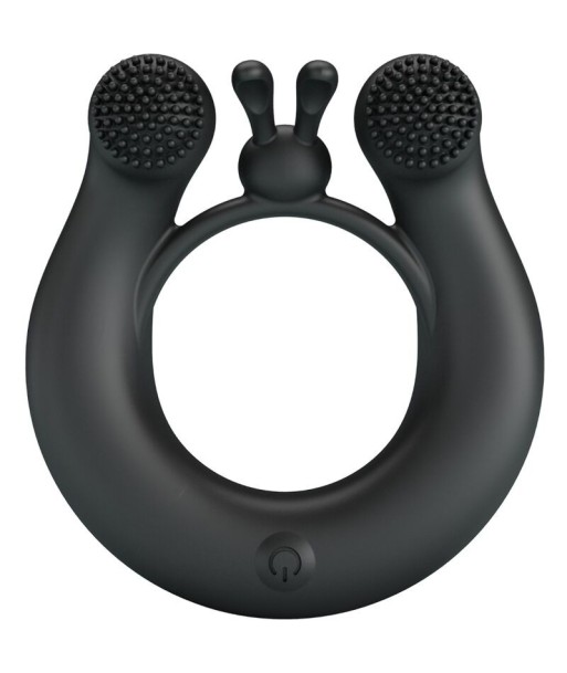 PRETTY LOVE - DAHLIA ANILLO VIBRADOR ESTIMULADOR DE CLÍTOIS 12 VIBRACIONES NEGRO PRETTY LOVE - DAHLIA ANILLO VIBRADOR ESTIMULADOR DE CLÍTOIS 12 VIBRACIONES NEGRO