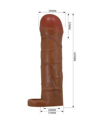 PRETTY LOVE - BUNION FUNDA PARA PENE CON EXTENSIÓN DE 2.5 CM MULATO