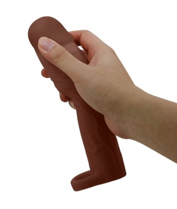 PRETTY LOVE - GERD FUNDA PARA PENE CON EXTENSIÓN DE 7.6 CM MULATO