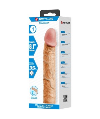 PRETTY LOVE - STEVENSON FUNDA PENE CON EXTENSIÓN DE 7.6 CM NATURAL