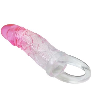 PRETTY LOVE - ODES FUNDA REALÍSTICA ALARGADORA DE 2 CM PARA PENE ROSA