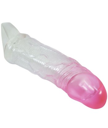 PRETTY LOVE - ODES FUNDA REALÍSTICA ALARGADORA DE 2 CM PARA PENE ROSA