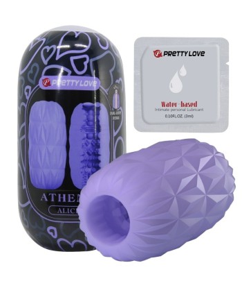 PRETTY LOVE - ATHENA ALICE MASTURBADOR MASCULINO MORADO