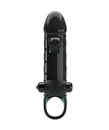 ROMANCE - FUNDA PARA PENE CON VIBRACIÓN NEGRO