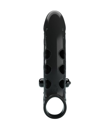 ROMANCE - FUNDA PARA PENE CON VIBRACIÓN NEGRO