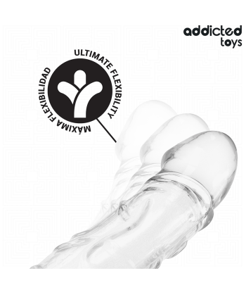 ADDICTED TOYS - EXTENSOR PARA EL PENE TRANSPARENTE 27 CM