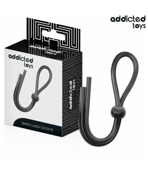 ADDICTED TOYS - CUERDA SILICONA PARA EL PENE DE LAZO SIMPLE