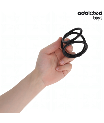 ADDICTED TOYS - ANILLO TRIPLE PARA EL PENE