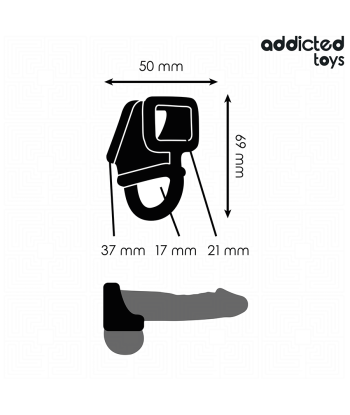 ADDICTED TOYS - ANILLO JAULA PARA EL PENE