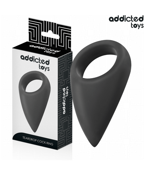 ADDICTED TOYS - ANILLO CON FORMA DE LÁGRIMA PARA EL PENE