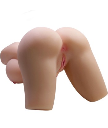 CRAZY BULL - LILY TORSO FEMENINO REALISTA VAGINA Y ANAL 4 KG