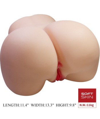 CRAZY BULL - JULIA TRASERO FEMENINO REALISTA VAGINA Y ANAL 11 KG