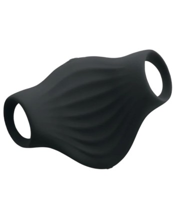 ROCKS- OFF - PALM MASTURBADOR VIBRADOR FLEXIBLE NEGRO