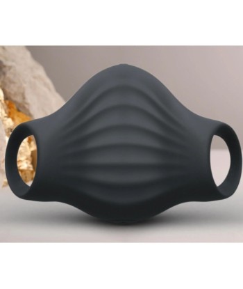 ROCKS- OFF - PALM MASTURBADOR VIBRADOR FLEXIBLE NEGRO