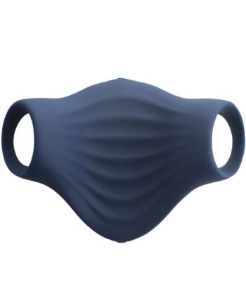 ROCKS- OFF - PALM MASTURBADOR VIBRADOR FLEXIBLE AZUL