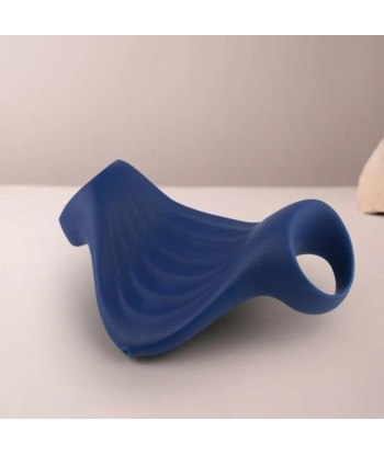 ROCKS- OFF - PALM MASTURBADOR VIBRADOR FLEXIBLE AZUL