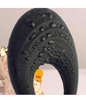 ROCKS- OFF - SPIRE ANILLO VIBRADOR PARA EL PENE NEGRO