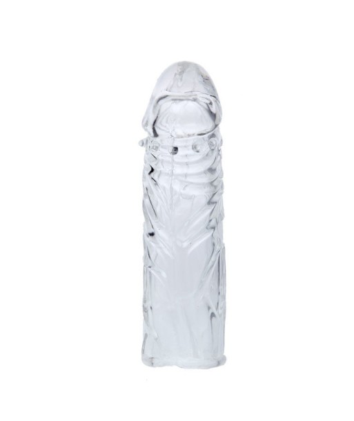 BAILE - FUNDA LILA PARA EL PENE EN SILICONA ADAPTABLE 13 CM BAILE - FUNDA LILA PARA EL PENE EN SILICONA ADAPTABLE 13 CM