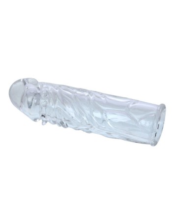 BAILE - FUNDA ROSA PENE SILICONA ESTIMULANTE 13 CM