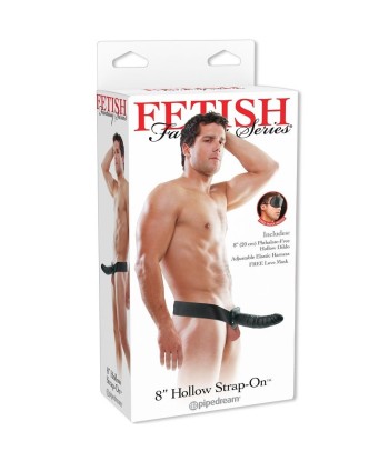 FETISH FANTASY SERIES - ARNÉS HUECO 19 CM NEGRO