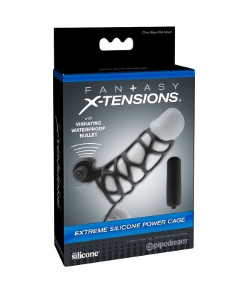 FANTASY X- TENSIONS - FUNDA PARA EL PENE DE SILICONA CON VIBRADOR