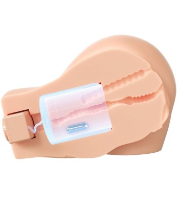 PDX ELITE - BACK THAT ASS UP MASTURBADOR VAGINA Y ANO REALÍSTICO CON VIBRACIÓN