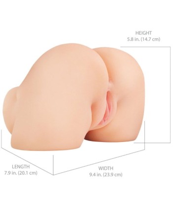 PDX ELITE - SHAKETHAT ASS MASTURBADOR VAGINA Y ANO REALÍSTICO CON VIBRACIÓN