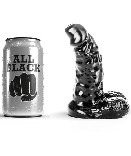 ALL BLACK - DILDO 13 CM ALL BLACK - DILDO 13 CM