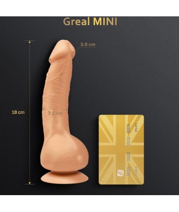 G-VIBE - GREAL MINI DILDO VIBRADOR SILICIONA NATURAL G-VIBE - GREAL MINI DILDO VIBRADOR SILICIONA NATURAL