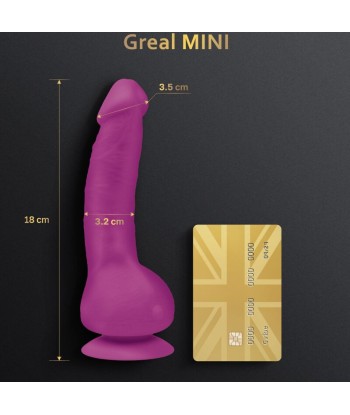 G-VIBE - GREAL MINI DILDO VIBRADOR SILICIONA FUCSIA G-VIBE - GREAL MINI DILDO VIBRADOR SILICIONA FUCSIA