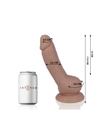 MR INTENSE - 8 PENE REALÍSTICO 17.6 CM -O- 3.5 CM