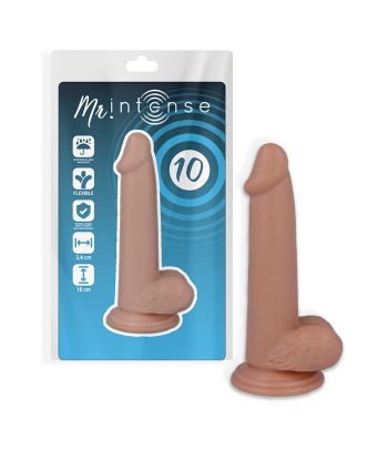 MR INTENSE - 10 PENE REALÍSTICO 18 CM -O- 3.4 CM