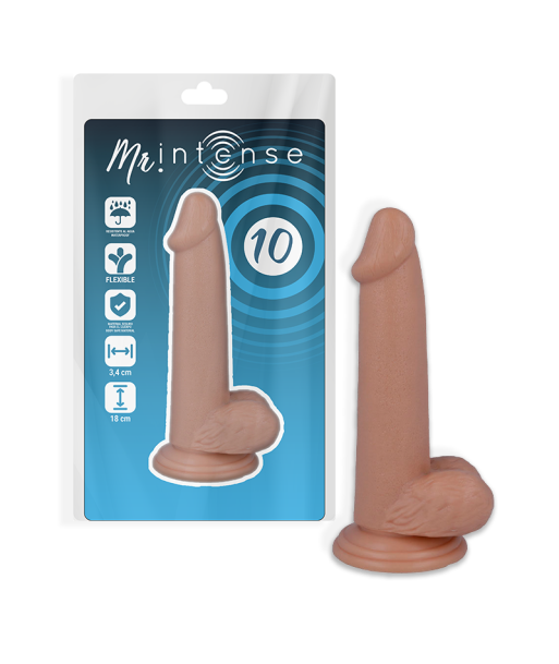 MR INTENSE - 10 PENE REALÍSTICO 18 CM -O- 3.4 CM MR INTENSE - 10 PENE REALÍSTICO 18 CM -O- 3.4 CM