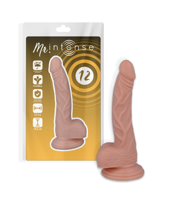 MR INTENSE - 12 PENE REALÍSTICO 18.2 CM -O- 2.5 CM