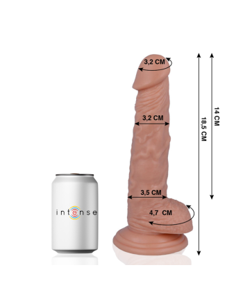 MR INTENSE - 13 PENE REALÍSTICO 18.5 CM -O- 3.2 CM