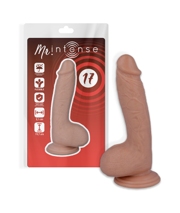 MR INTENSE - 17 PENE REALÍSTICO 19.7 CM -O- 4.1 CM