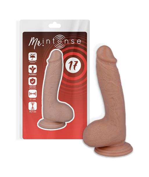 MR INTENSE - 17 PENE REALÍSTICO 19.7 CM -O- 4.1 CM MR INTENSE - 17 PENE REALÍSTICO 19.7 CM -O- 4.1 CM